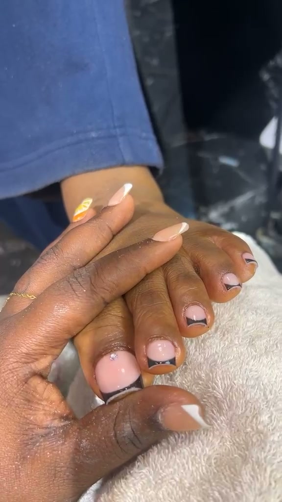 Luxury gel nail art set